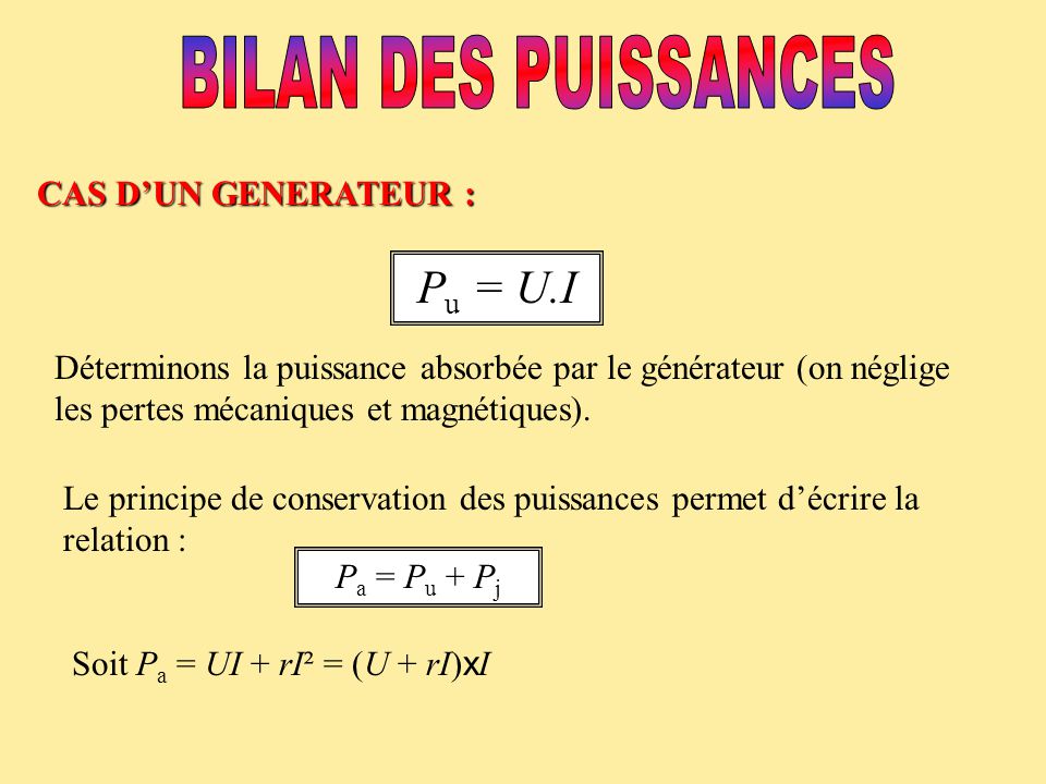 Découvrir 98 imagen formule de calcul de puissance electrique fr